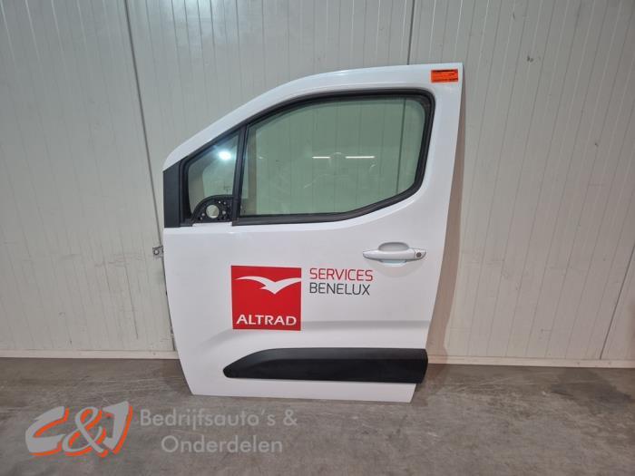 Portière 2portes gauche d'un Opel Combo (WIT), -, Opel, 3 mois de garantie, Utilisé