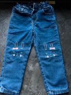 Meisjesjeansbroek, Kinderen en Baby's, Babykleding | Maat 86, Ophalen of Verzenden, Zo goed als nieuw, Meisje, Broekje