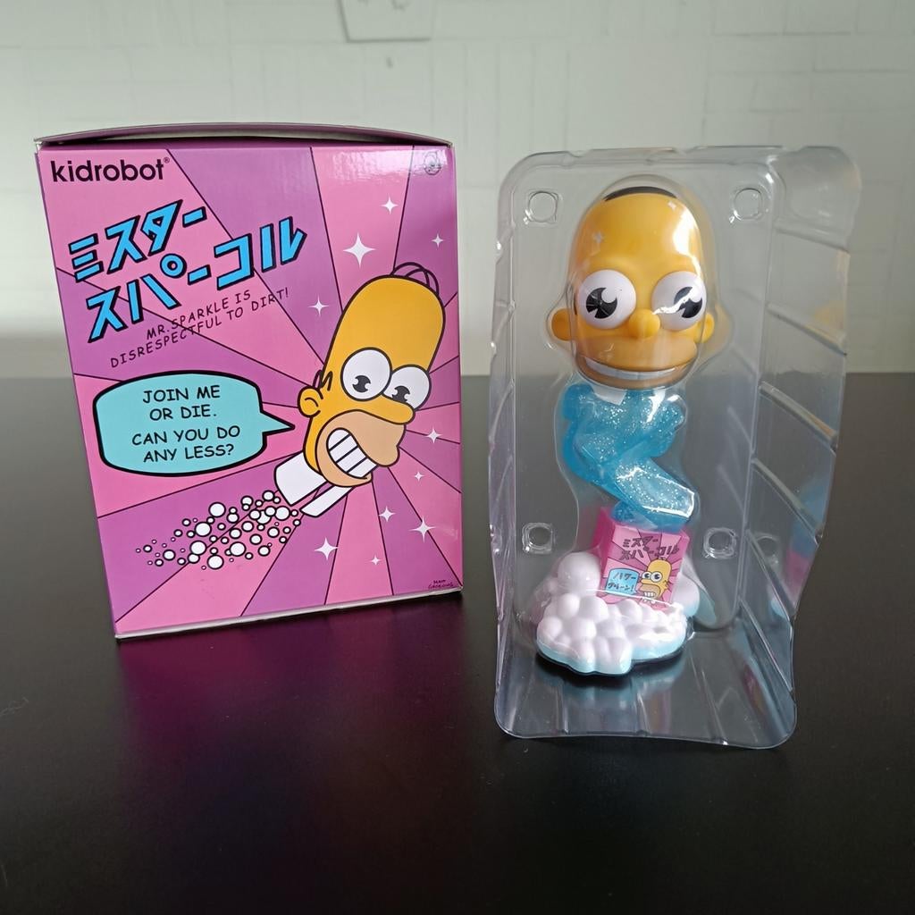 Kidrobot Mr.Sparkle Homer Simpson figure., Ophalen of Verzenden, Nieuw