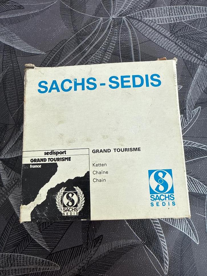 Sachs-Sedis Grand Tourisme GT7 fietsketting, Fietsen en Brommers, Fietsonderdelen, Nieuw, Derailleur of Ketting, Staal, Bakfiets