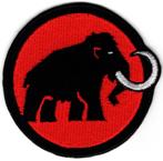 Mammut stoffen opstrijk patch embleem, Verzamelen, Verzenden, Nieuw