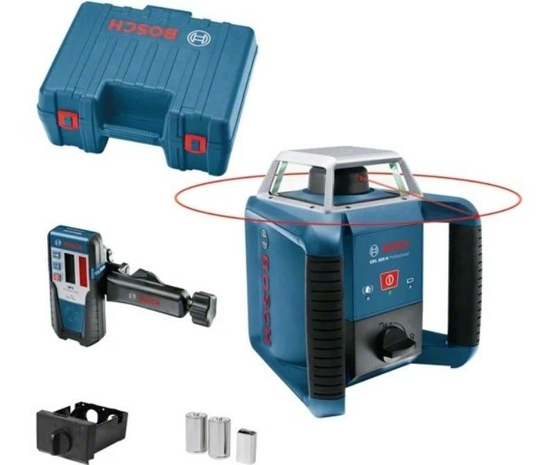 Bosch GRL400 H Rotatielaser, Ophalen