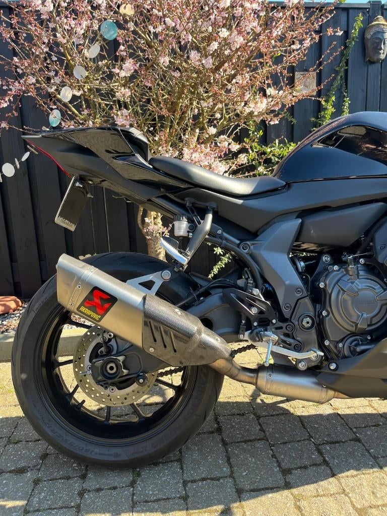 Akrapovic Yamaha R7 racing line - nieuwstaat, Motoren, Ophalen of Verzenden, Gebruikt
