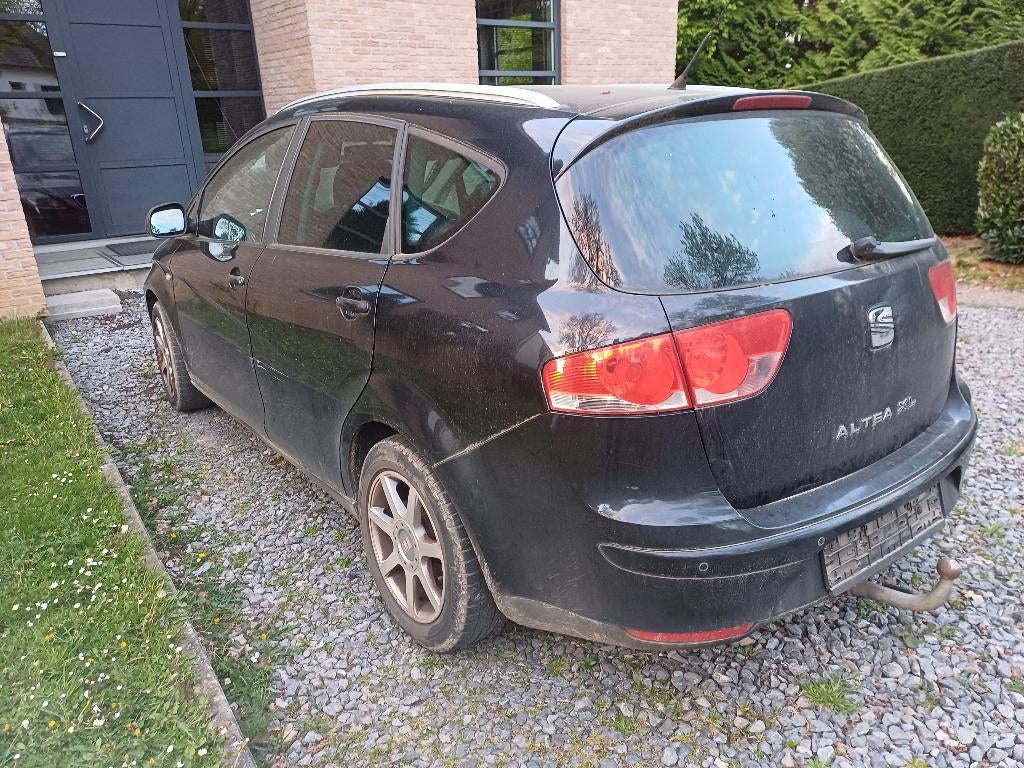 Seat Altea XL 1.9 tdi 90pk 2007, Auto's, Voorwielaandrijving, Zwart, Te koop, Altea