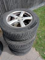 Pneus hiver et jantes alu VW, Auto-onderdelen, Banden en Velgen, Ophalen, Gebruikt, Winterbanden, Band(en)
