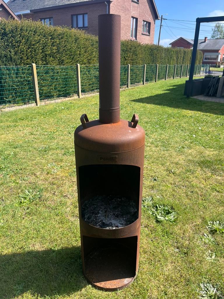 Perel tuinhaard, Jardin & Terrasse, Foyers de jardin, Enlèvement, Utilisé