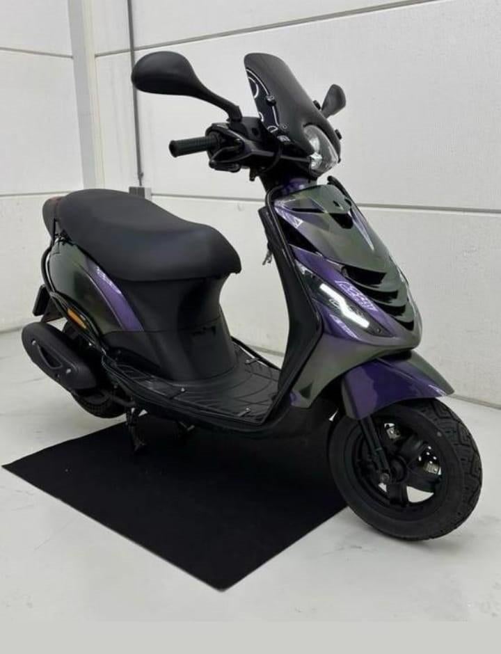 Piaggio Zip 4T I-Get 2018 Glans Cameleon FULL OPTION 45km, Enlèvement ou Envoi, Comme neuf