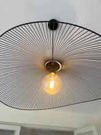 Suspension design noire grand format – style moderne, Maison & Meubles, Enlèvement, Comme neuf, Métal, Moderne
