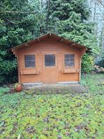 Tuinhuis - type blokhut - zelf te demonteren, Enlèvement, Utilisé, 2 fenêtres, Cabane en bois