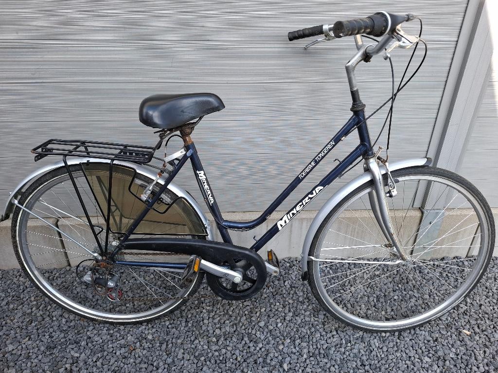 Dames fiets Minerva 6 versnellingen, Accès (extra) bas, Autres marques, Frein sur jante, Enlèvement