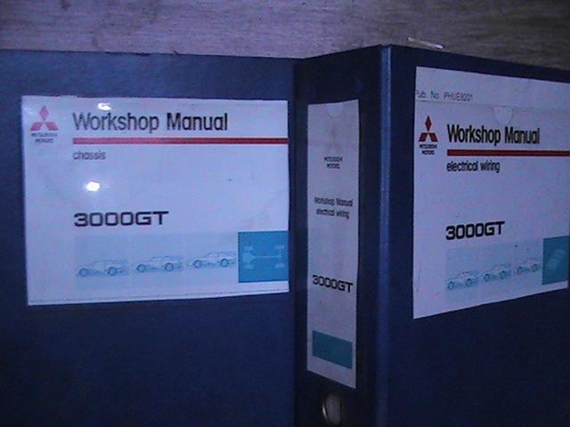Mitsubishi shop manual 3000GT, Enlèvement