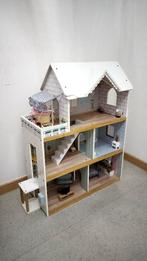 Houten poppenhuis, Ophalen, Gebruikt, Poppenhuis