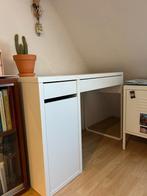 Witte bureau 105cm x50cm, Maison & Meubles, Bureaux, Enlèvement, Comme neuf, Bureau