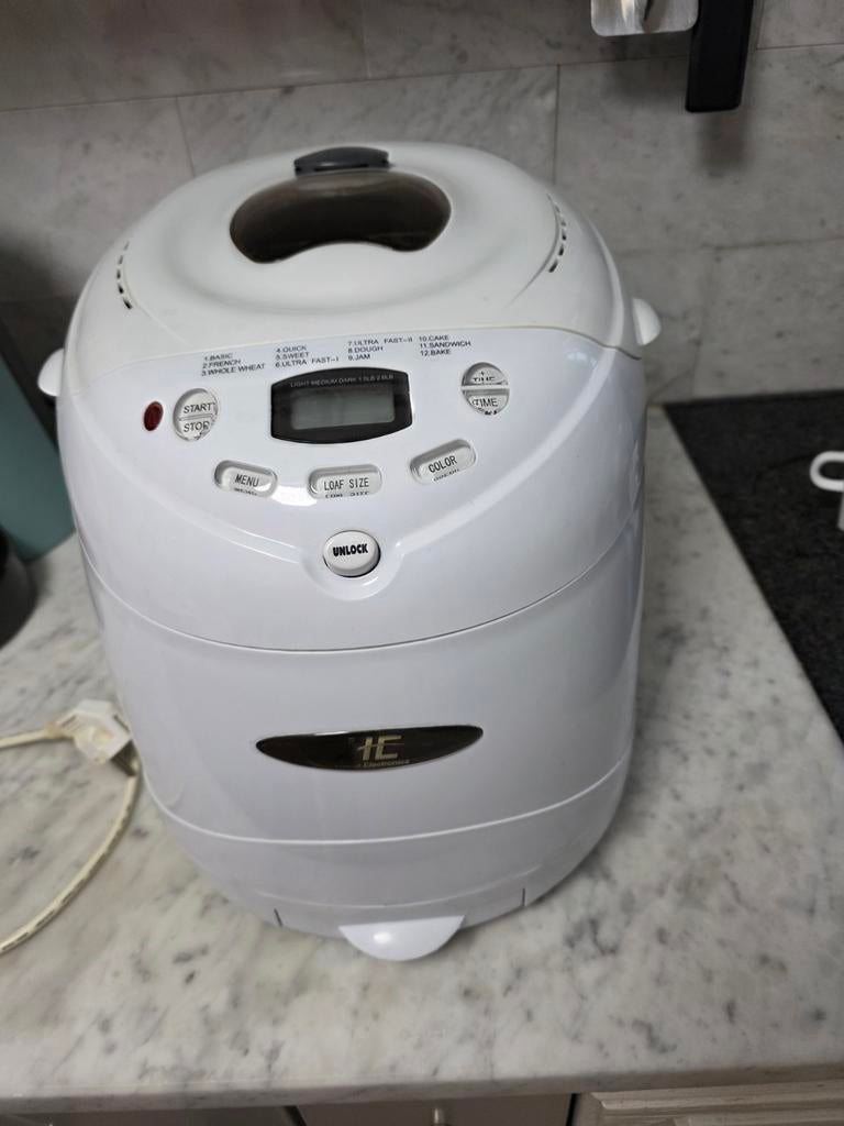 Broodbakmachine, Elektronische apparatuur, Ophalen