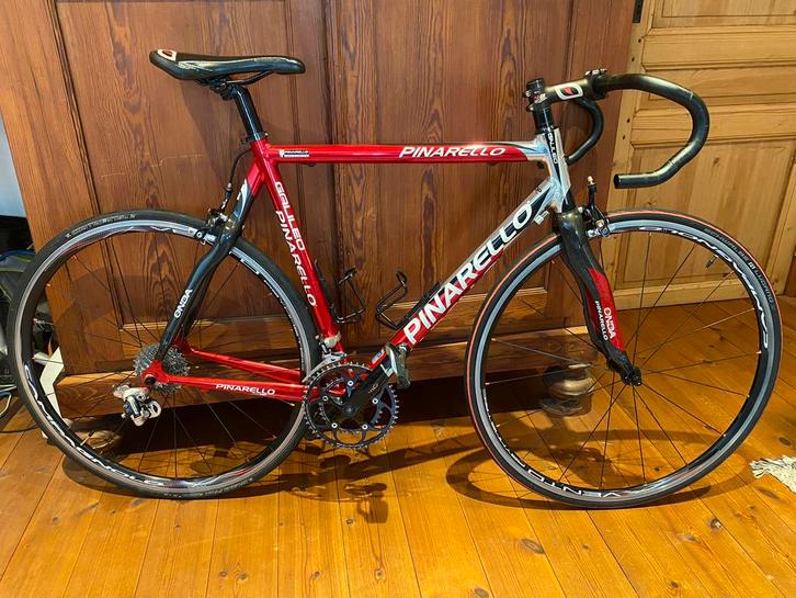 Pinarello galileo maat medium, Vélos & Vélomoteurs, Vélos | Vélos de course, Comme neuf, Aluminium, Enlèvement