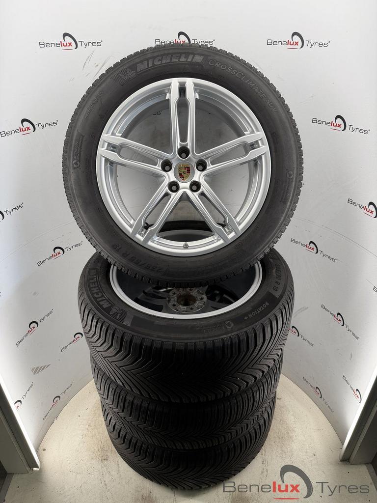 19'' origineel Porsche Macan breedset N0 BBS 95B601025 BN BM, Pneus et Jantes, 4 Saisons, Véhicule de tourisme, -