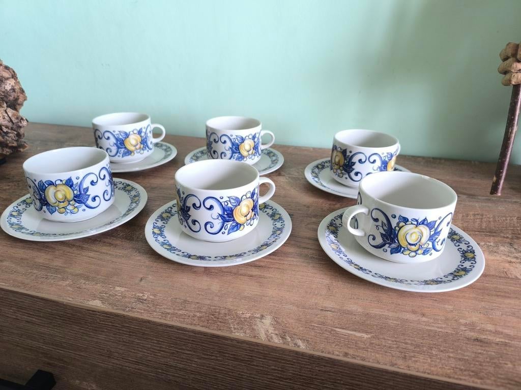 Tasses Villeroy et boch Cadiz, Antiquités & Art, Enlèvement ou Envoi