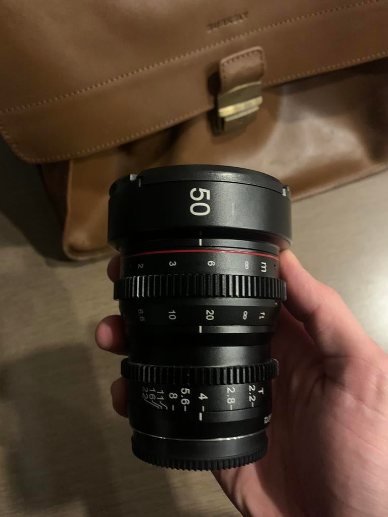 MEIKE MFT lenzen set 12/25/35/50 + tilta nucleus N, Enlèvement, Comme neuf, Lentille standard