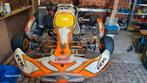 Te koop rk kart Met rotax max senior, Ophalen, Zo goed als nieuw, Kart