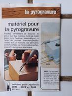 Appareil de pyrogravure, Hobby & Loisirs créatifs, Enlèvement ou Envoi, Utilisé, Matériel