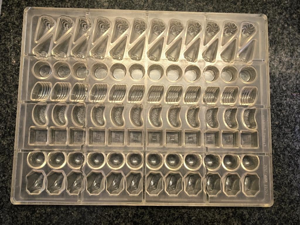 Chocolade vorm heel groot, Ophalen, Overige typen