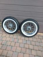 Harley-Davidson setje velgen banden Whitewall softail koopje, Ophalen, Nieuw