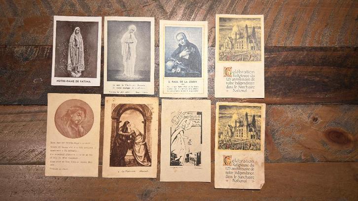 Collectie devotieprentjes - 1940-1950, Verzamelen, Religie, Verzenden