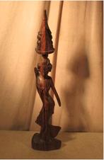 Mooi Houten Oosters Beeld - 48cm, Antiek en Kunst, Ophalen of Verzenden