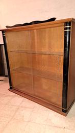 Vintage houten bruine kast, Maison & Meubles, Armoires | Casiers, Enlèvement