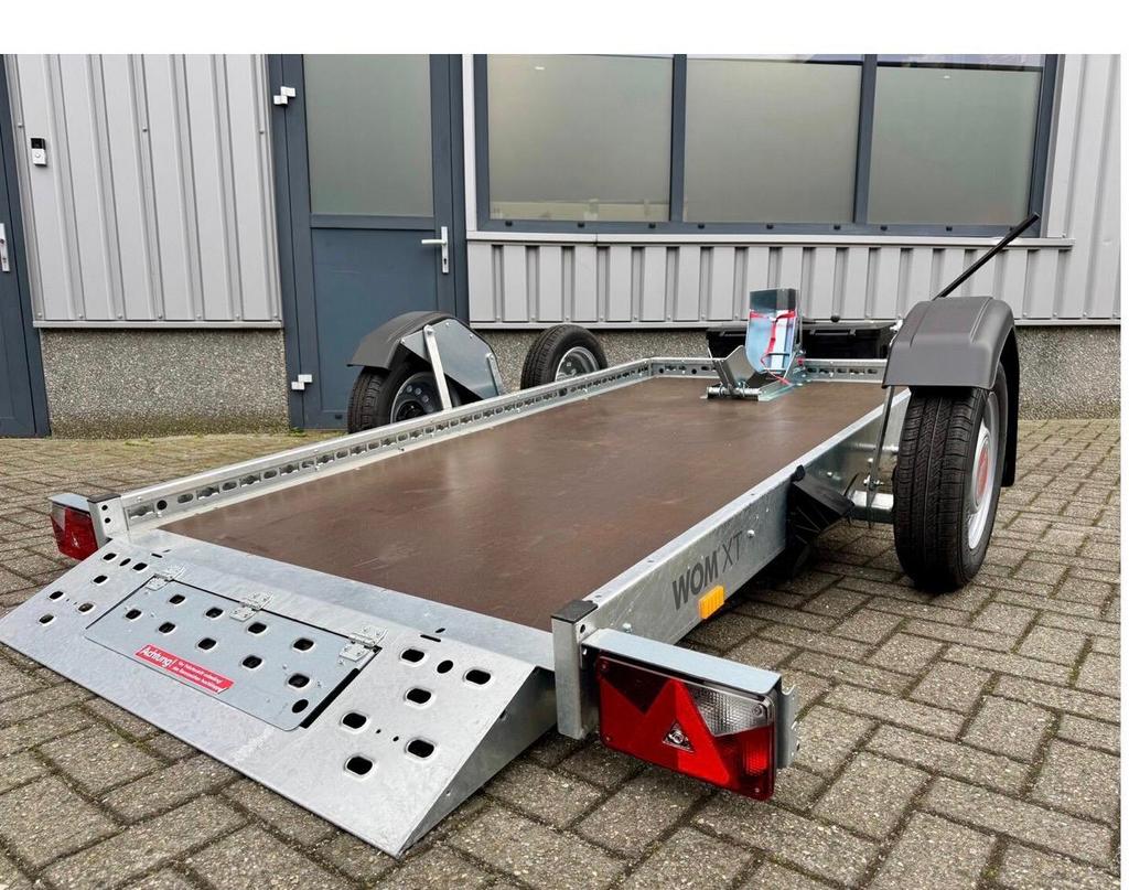 Trailer hydrolische voor  motor , 1 maal gebruik !, Autos : Divers, Remorques, Comme neuf, Enlèvement