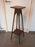 Vintage plantentafel - piëdestal, Ophalen, Minder dan 55 cm, Vierkant, 60 cm of meer