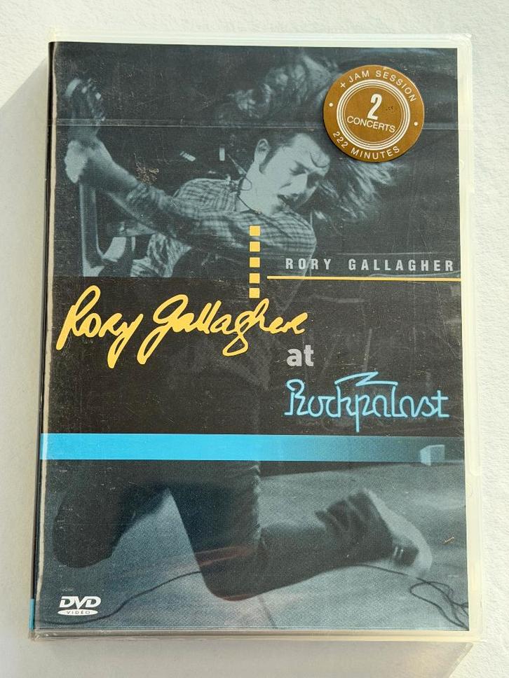 Rory Gallagher – At Rockpalast (DVD) Nieuw!, Cd's en Dvd's, Dvd's | Muziek en Concerten, Nieuw in verpakking, Muziek en Concerten