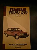 Vraagbaak Volvo 240, in nette tweedehandsstaat., Ophalen of Verzenden