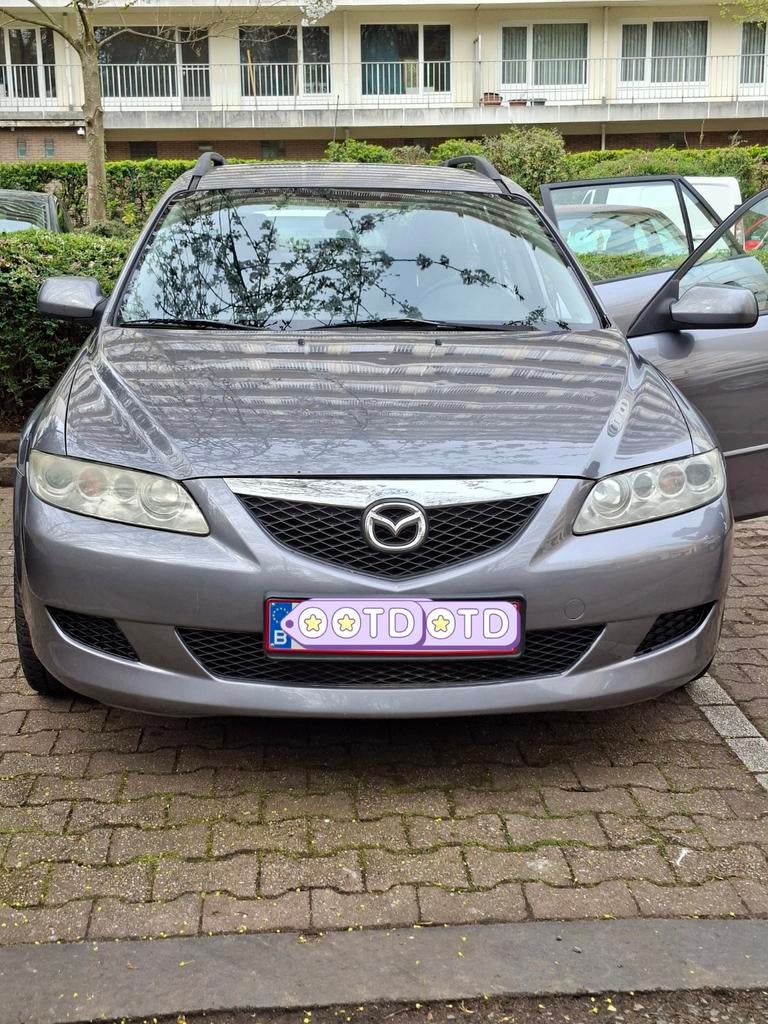 Mazda-stationwagen, Auto's, Mazda, Zwart, Overige kleuren, Leder, Break