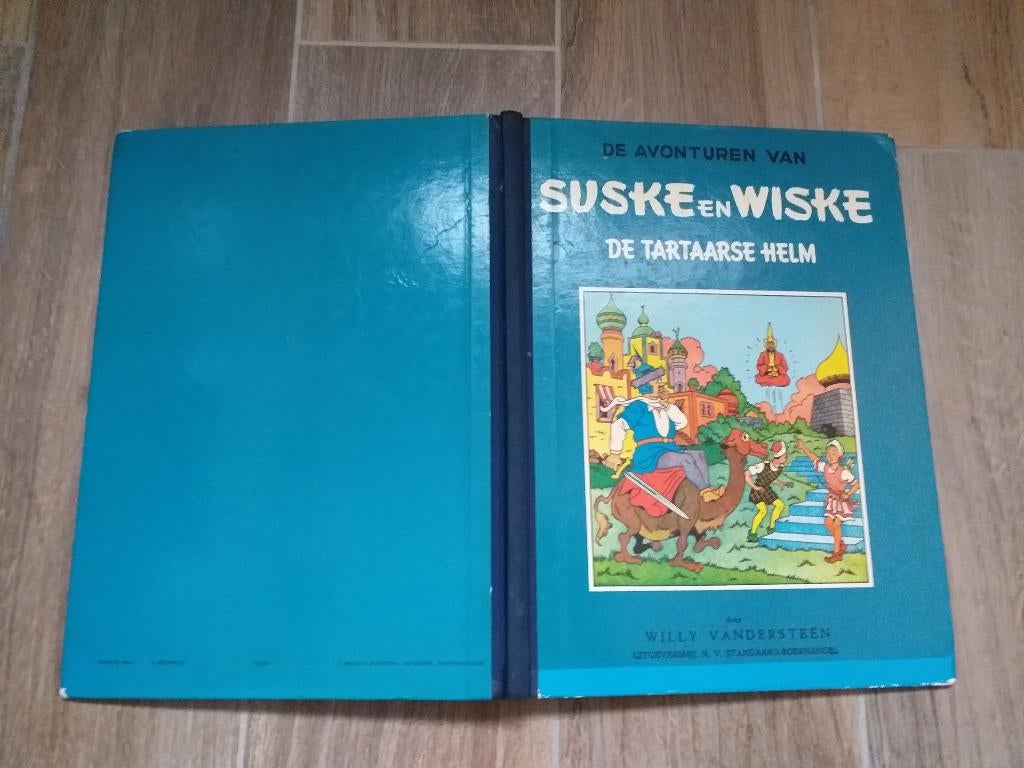 SUSKE EN WISKE " DE TARTAARSE HELM" HC, Boeken, Stripverhalen, Gelezen, Willy Vandersteen, Eén stripboek, Ophalen of Verzenden