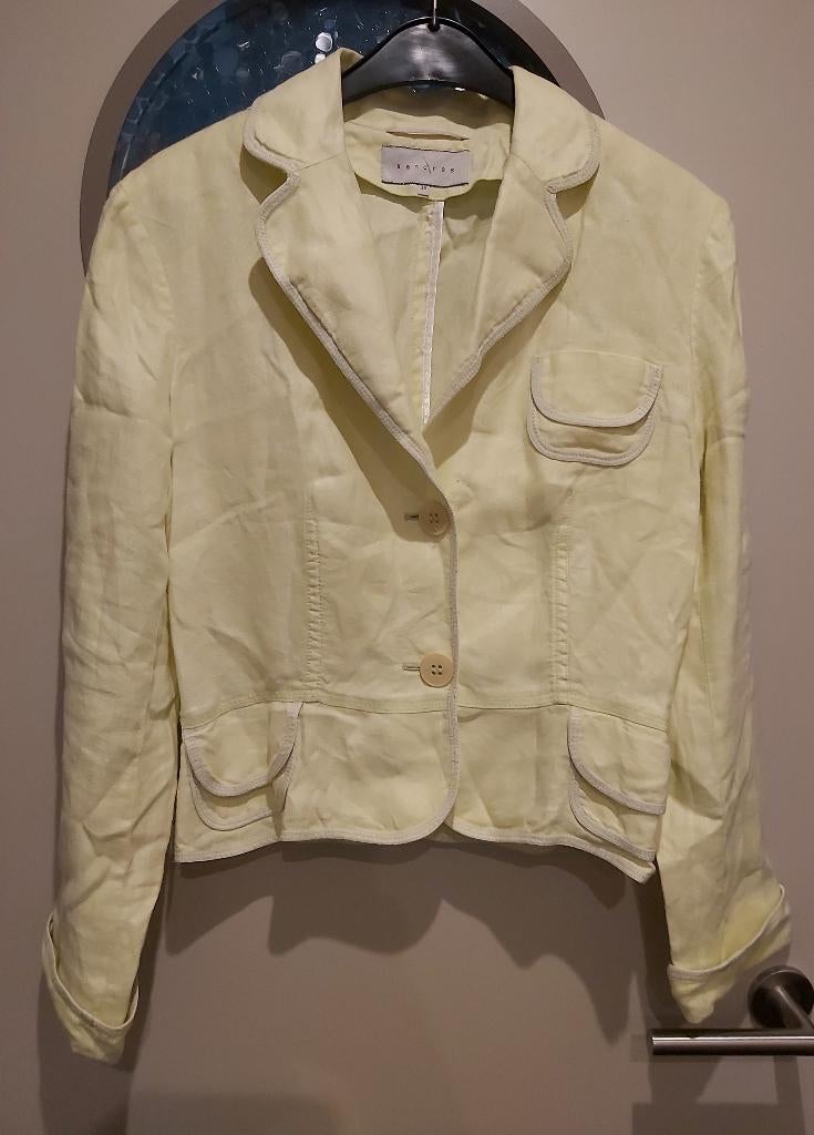 Xandres linnen vestje, Mt 38, nieuw!, Vêtements | Femmes, Vestes & Costumes, Neuf, Taille 38/40 (M), Xandres, Manteau