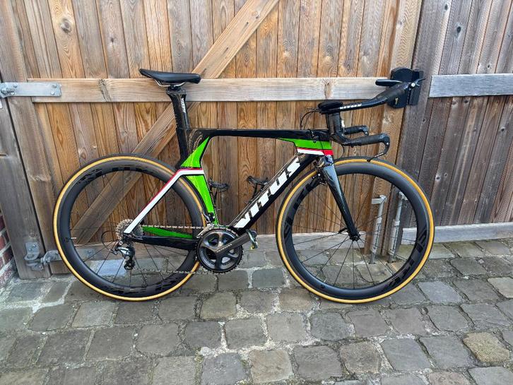 Tijdritfiets Vitus, Fietsen en Brommers, Fietsen | Racefietsen, Gebruikt, Heren, Overige merken, 10 tot 15 versnellingen, 28 inch