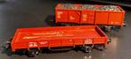 3320. Lot de 2 wagons divers H0 Märklin., Enlèvement ou Envoi, Utilisé, Wagon, Märklin