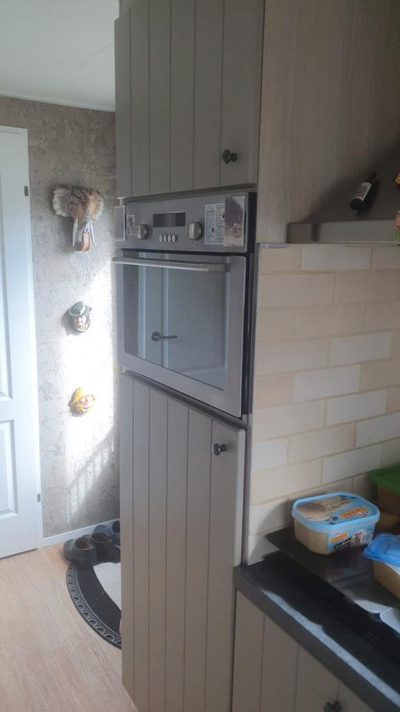 four combi Micro ondes, Electroménager, Fours, Comme neuf, Encastré, 45 à 60 cm, 45 à 60 cm, Air chaud, Fonction micro-ondes, Enlèvement