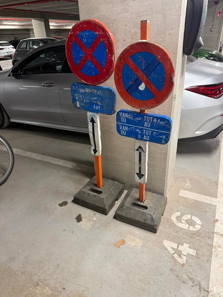 Verkeersborden, Verzamelen, Automaten | Overige, Ophalen, Zo goed als nieuw