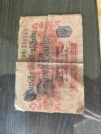 Notitie van 2 mark: Duitse bezetting 1914, Postzegels en Munten, Ophalen of Verzenden