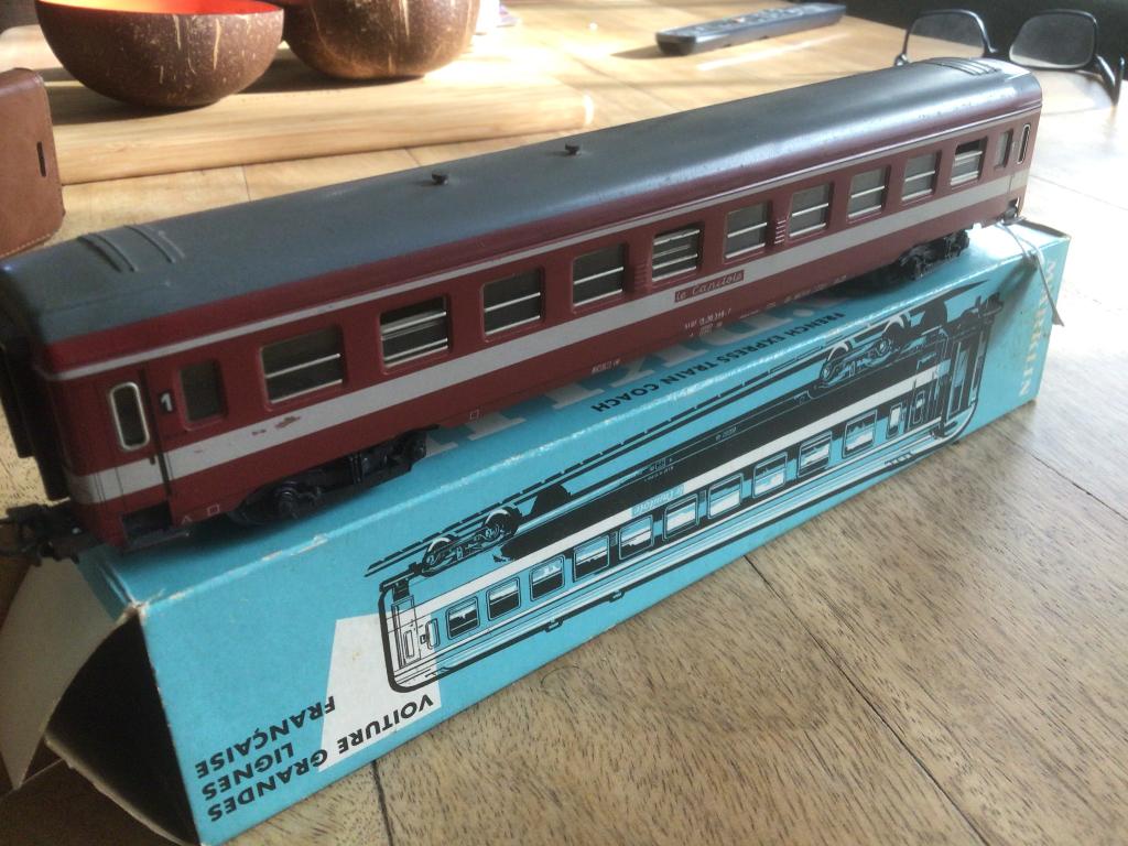 marklin rijtuig capitole 4075 in ovp, Ophalen, Wisselstroom, Gebruikt, Wagon