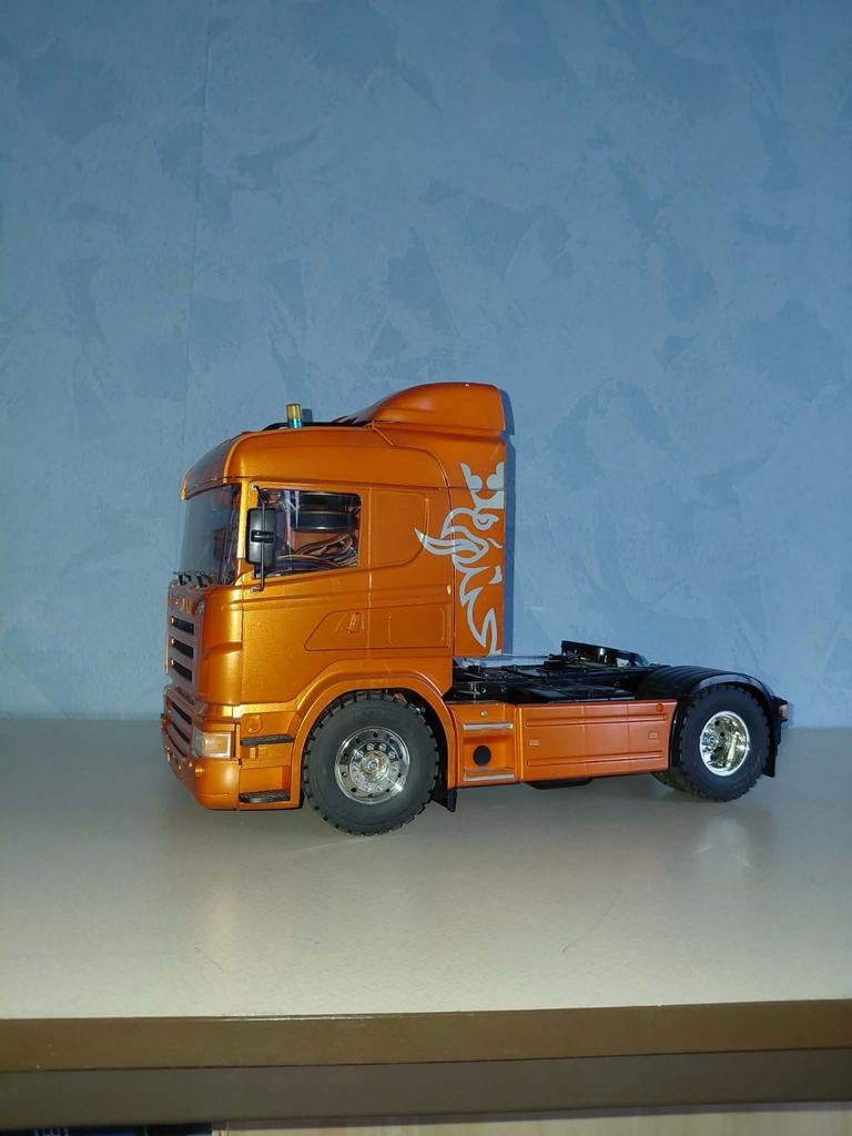 Camion Scania télécommandée, Enlèvement