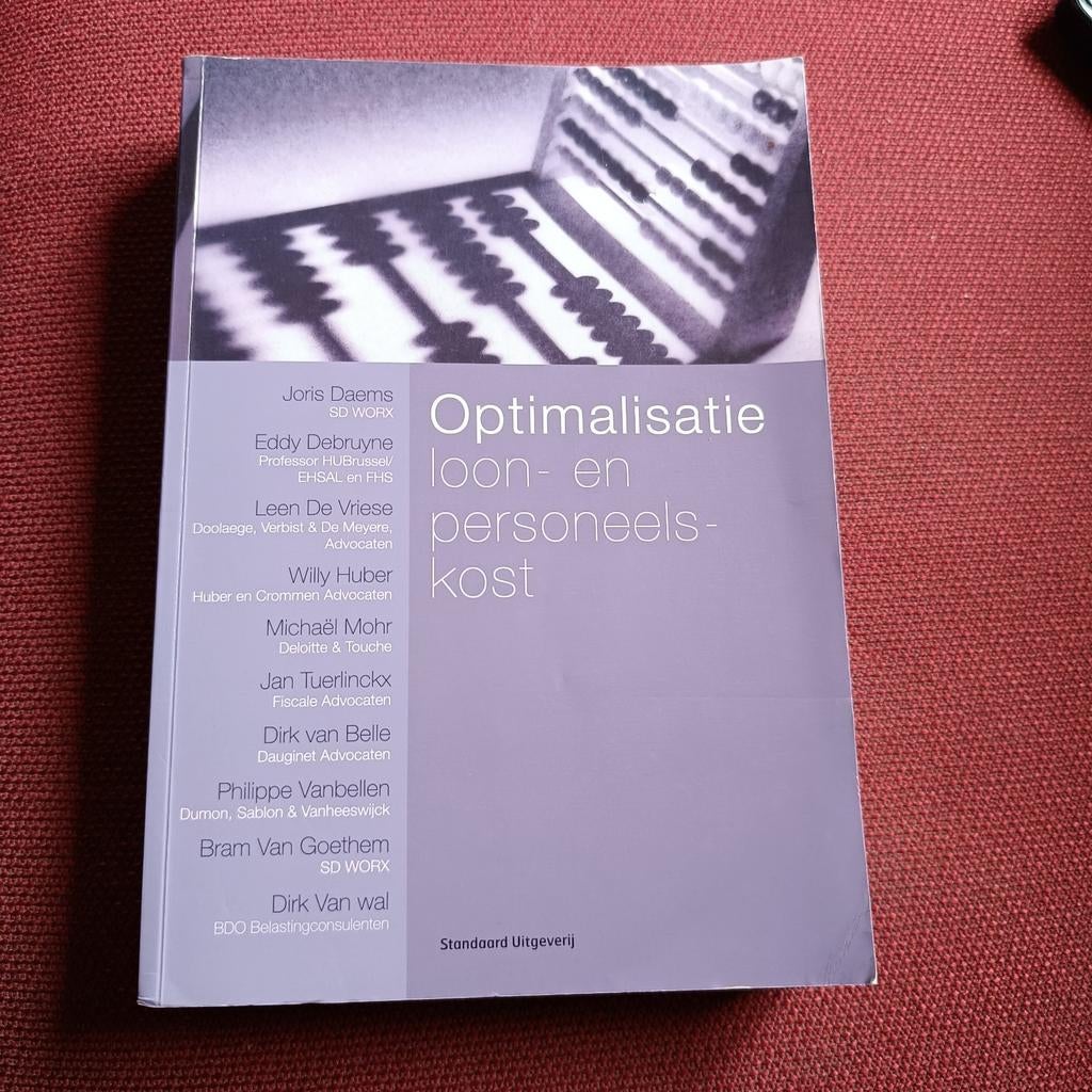 Optimalisatie loon- en personeelskost, Ophalen of Verzenden