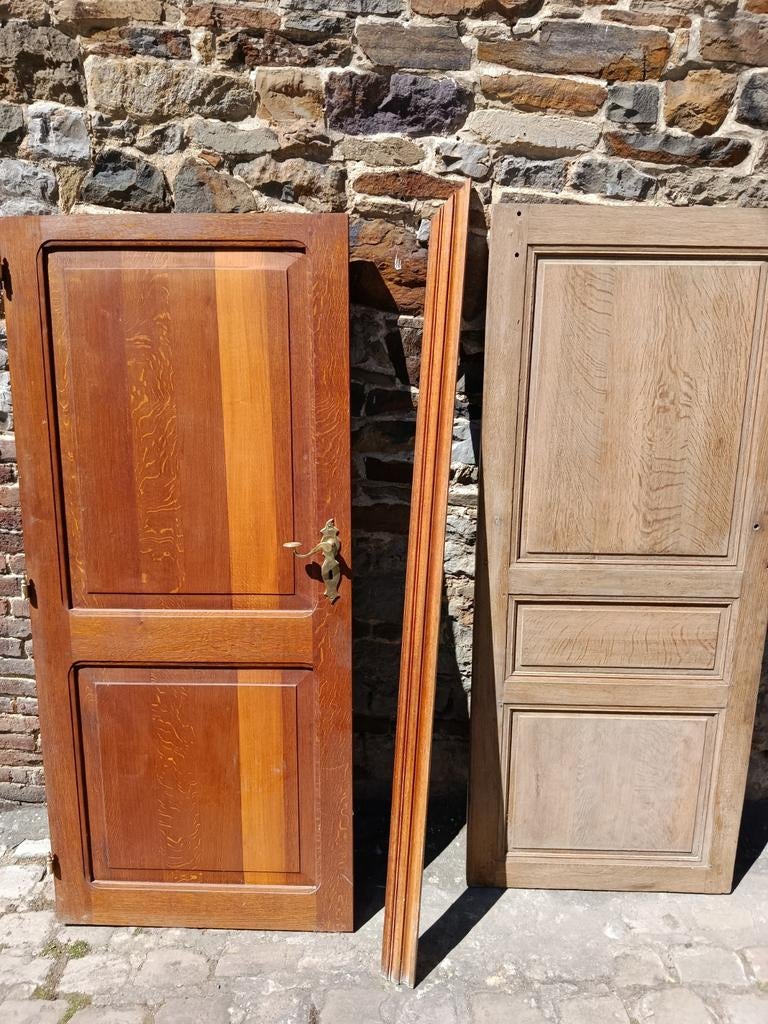 2 Portes en chêne, Enlèvement