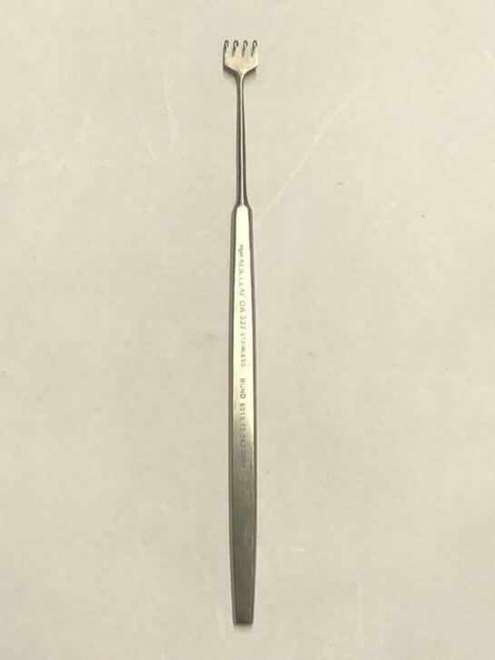 Aesculap 4-tands haakje Rollet of Iris, Divers, Orthèses