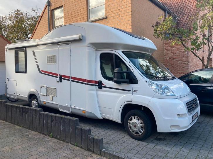mobilhome, Caravans en Kamperen, Mobilhomes, Particulier, tot en met 5, Half-integraal, Fiat, Fiat, Diesel, Handgeschakeld, Cassettetoilet