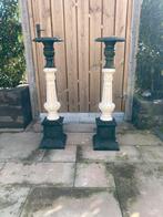 Prachtige antieke zulen / vazen/kandelaars, Ophalen, Gebruikt