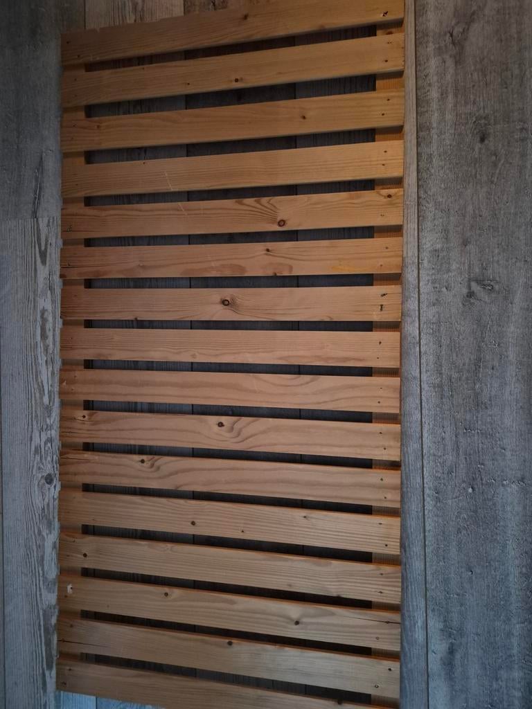 Lattenbodem kinderbedje, Ophalen