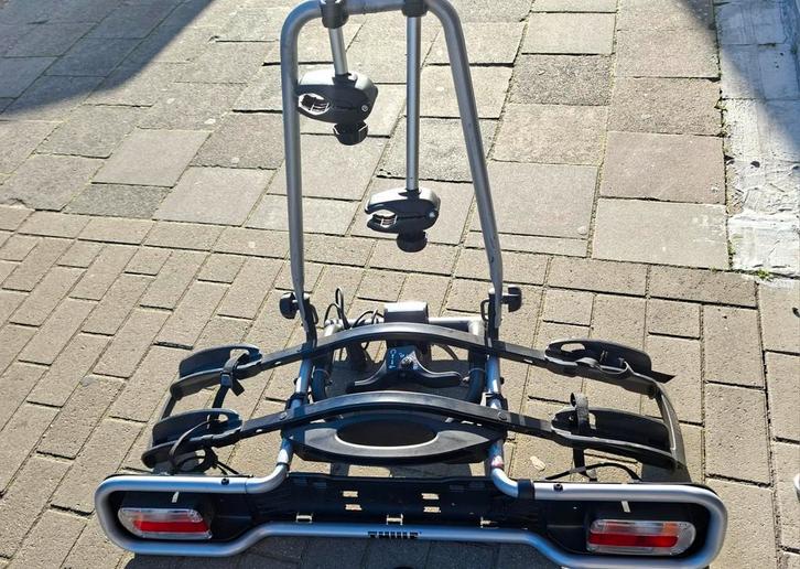 Thule EuroRide 941 fietsendrager z.g.a.n. kantelbaar, Auto diversen, Fietsendragers, Zo goed als nieuw, Trekhaakdrager, 2 fietsen